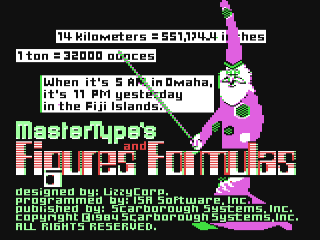 R-Type title screen for Commodore 64